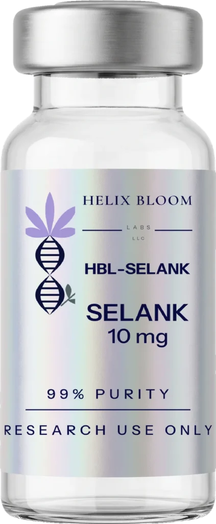 Selank research vial